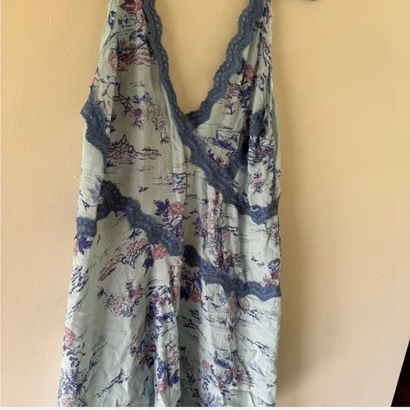 Free People Slip My Mind Printed Trapeze Dress - Picture 3 of 9